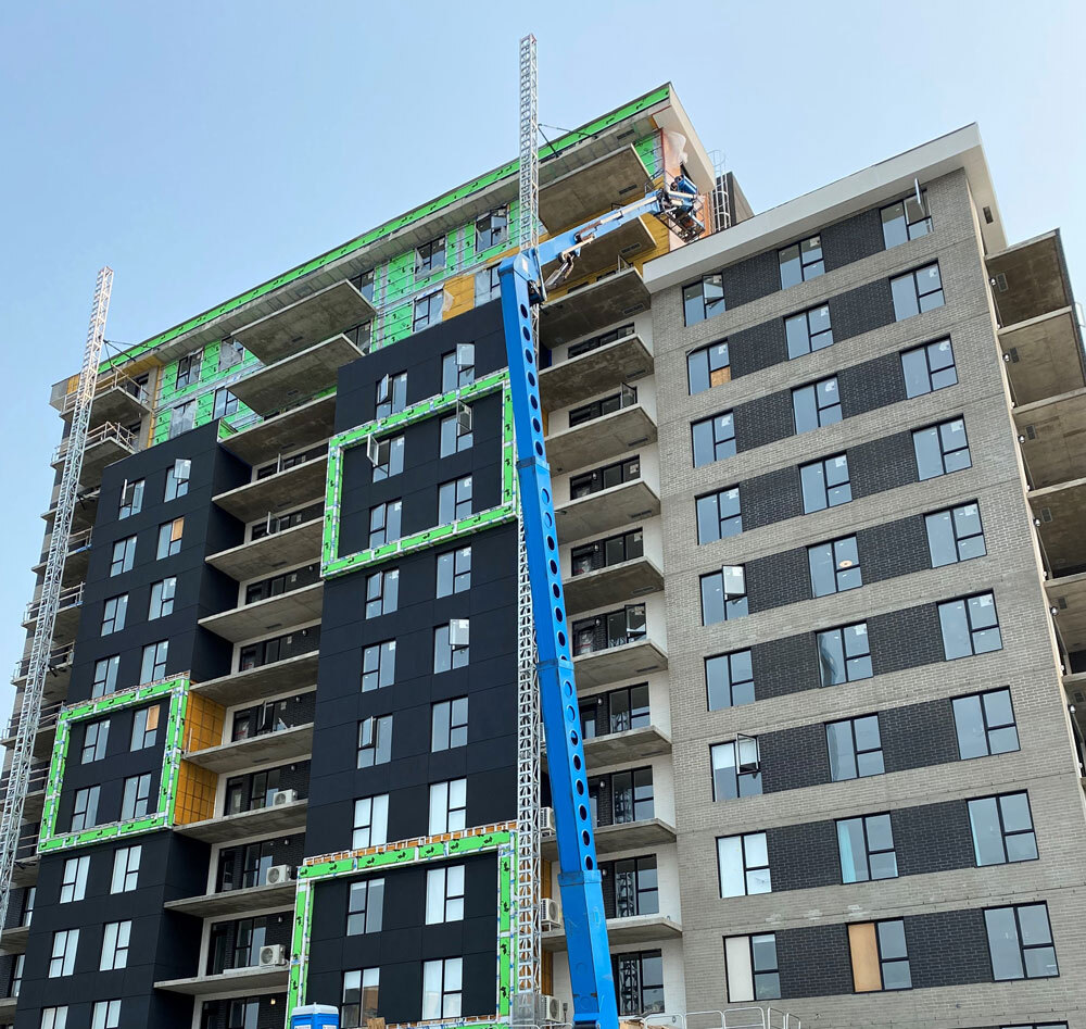 Bâtiment en construction